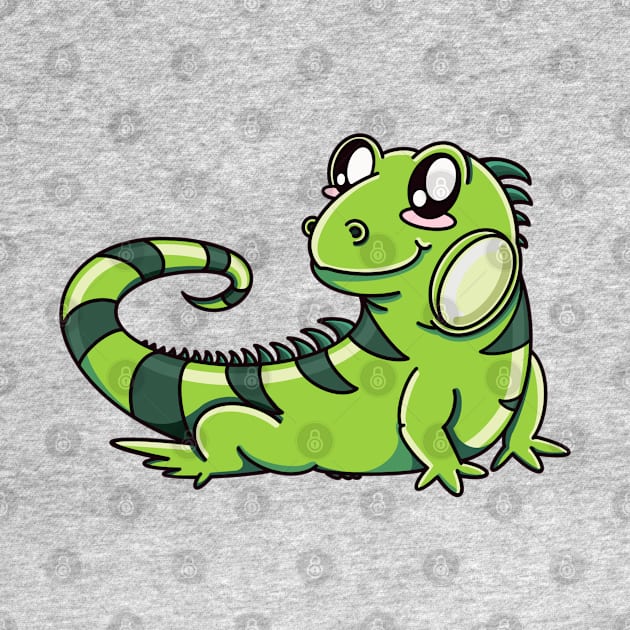 Kawaii Iguanito by papajohn41690